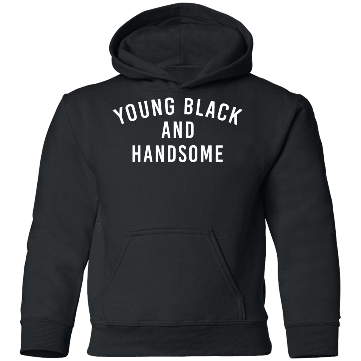 Young Black and Handsome  Youth Pullover Hoodie - DNA Trends