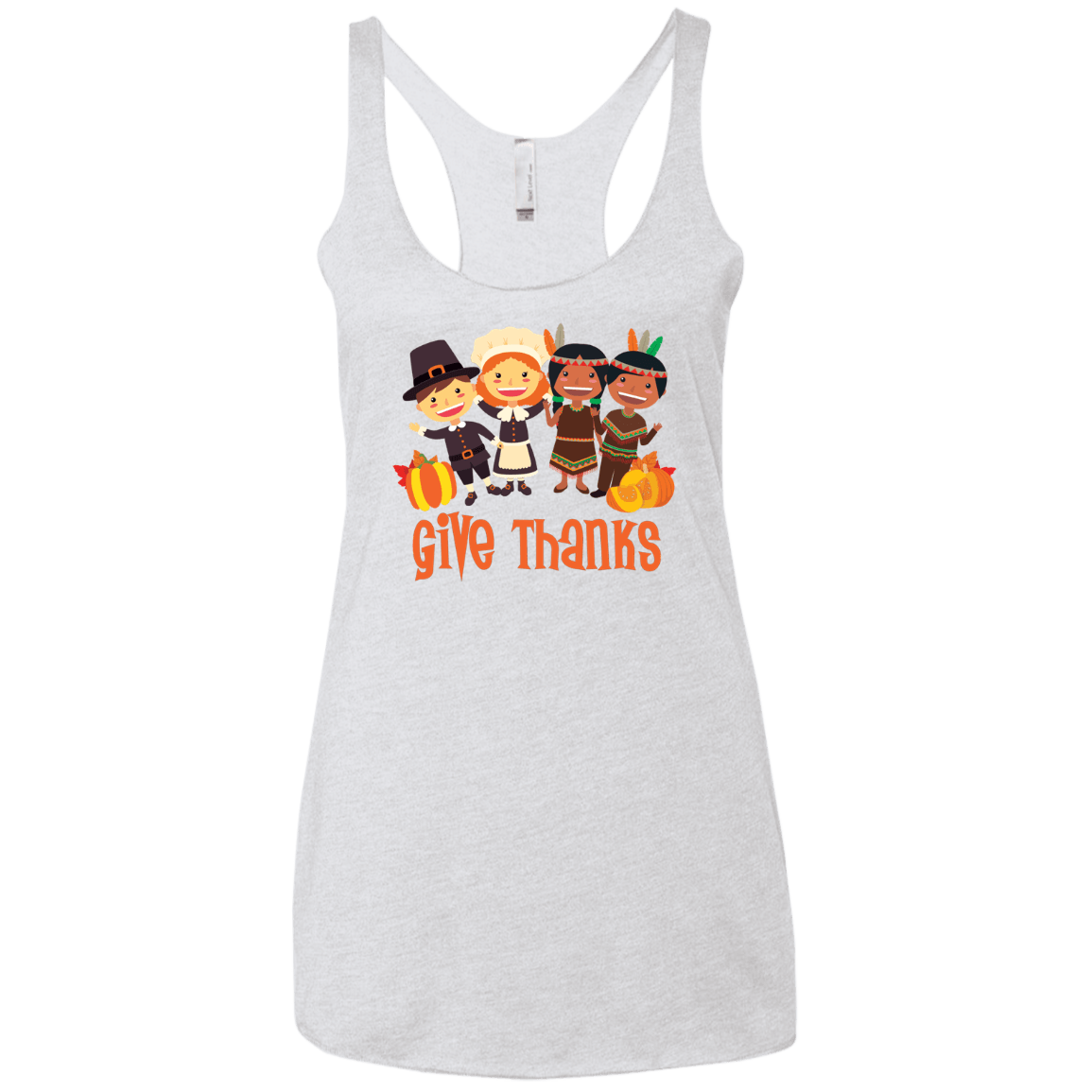 Thanksgiving Racerback Tank - DNA Trends