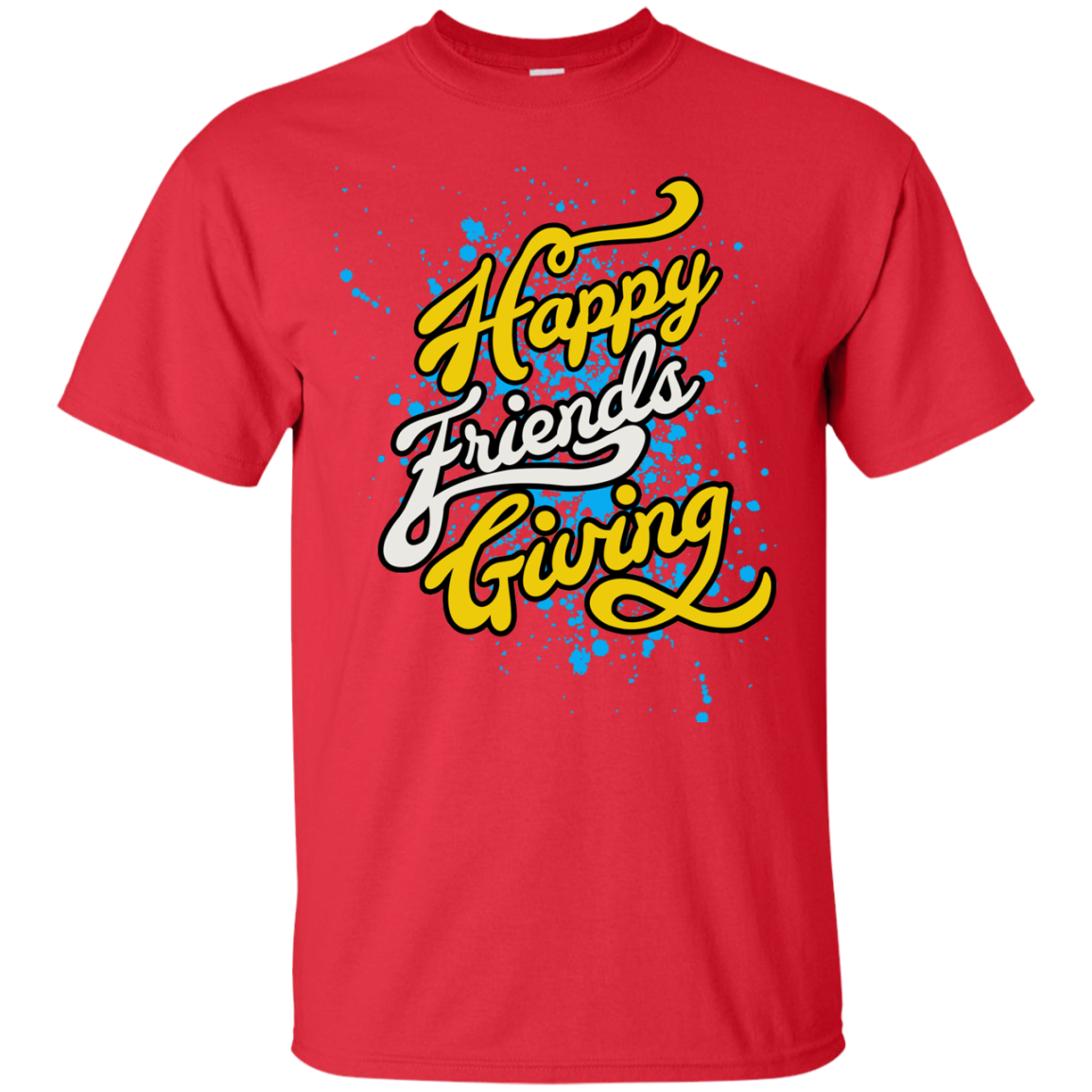 Happy Friendsgiving Ultra Cotton T-Shirt - DNA Trends