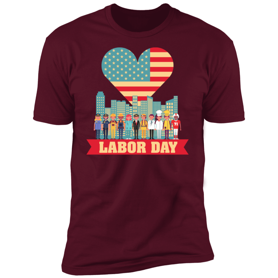 Labor Day USA T-Shirt - DNA Trends