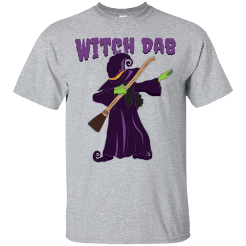 Image of Trendy Witch Dab T-Shirt Halloween Tees (Men) - DNA Trends