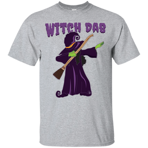 Trendy Witch Dab T-Shirt Halloween Tees (Men) - DNA Trends