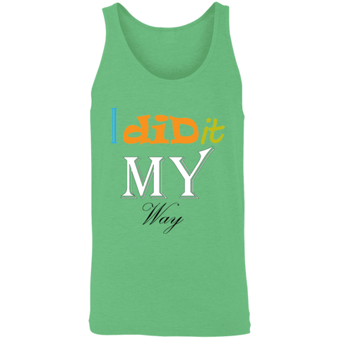 Image of I Did It My Way Unisex Tank - DNA Trends