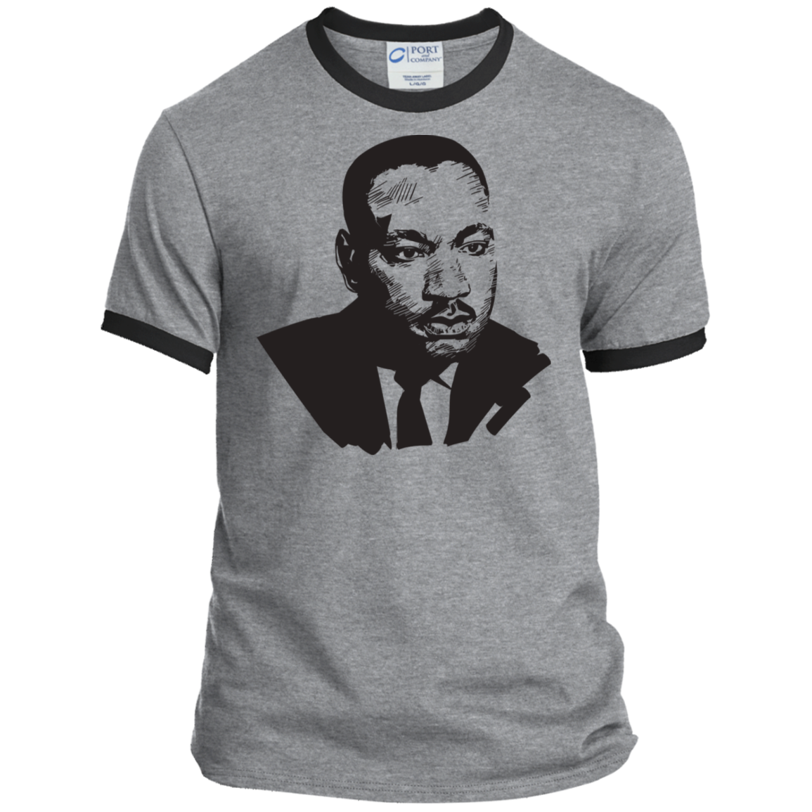 Martin Luther King Jnr Ringer Tee - DNA Trends