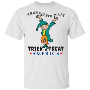 Trumpelstiltskin Trick Or Treat America T-Shirt Halloween Tee (Boys) - DNA Trends