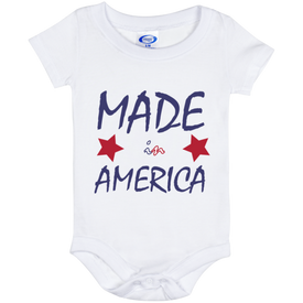 Made in America Baby Bodysuit  6 Month - DNA Trends