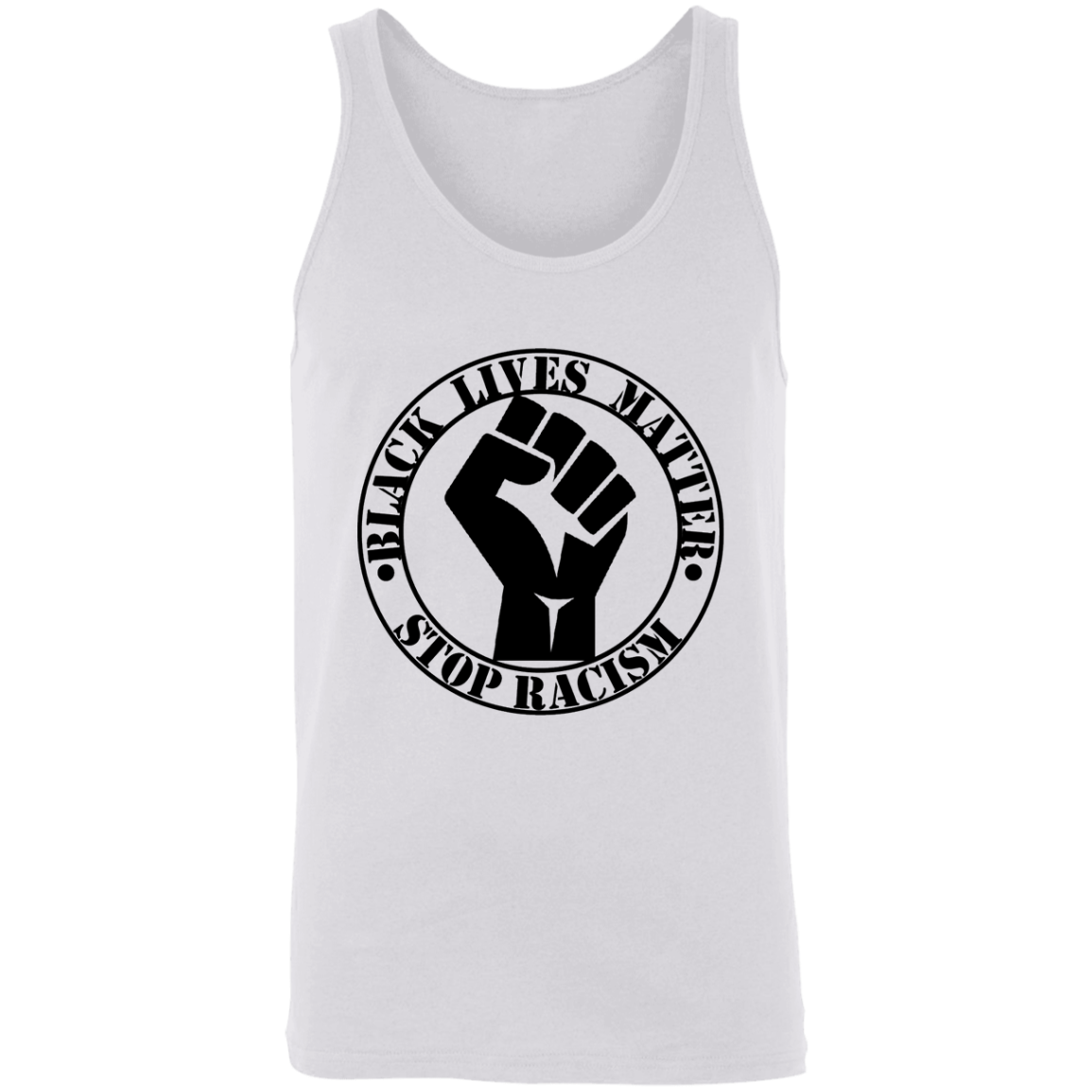 BLM NO TO RACISM Unisex Tank - DNA Trends