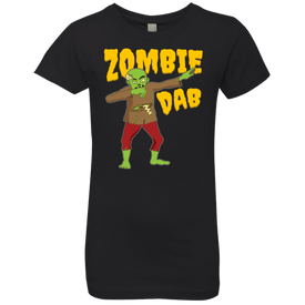 Trendy Zombie Dab T-Shirt Halloween Tees (Girls) - DNA Trends