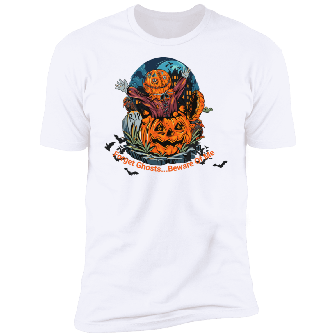Spooky Yard Halloween Costume T-Shirt (Men) , Forget Ghosts... Beware Of Me Custom Design - DNA Trends