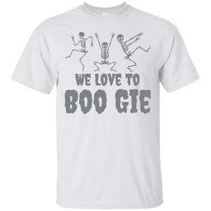 We Love To Boogie Halloween T-Shirt - DNA Trends