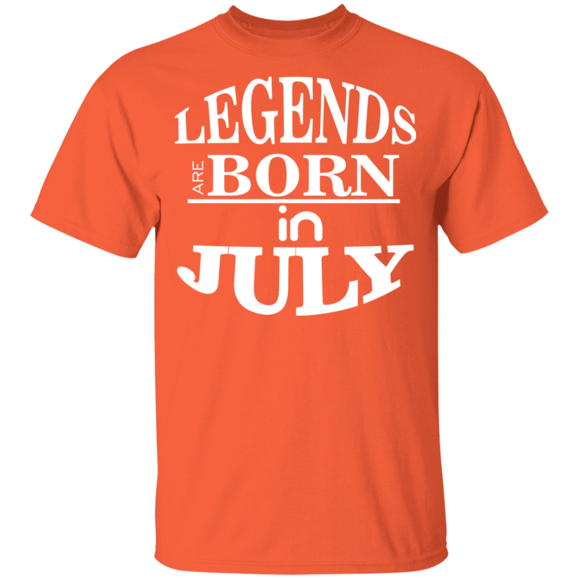 Legends are Born in July Youth T-Shirt - DNA Trends