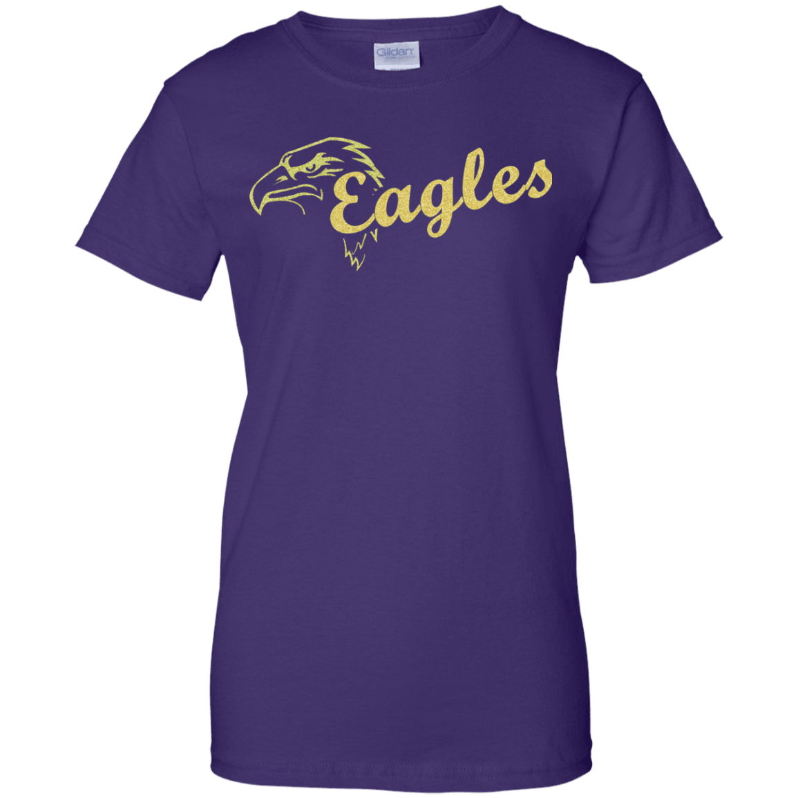 Eagles Ladies' 100% Cotton T-Shirt - DNA Trends