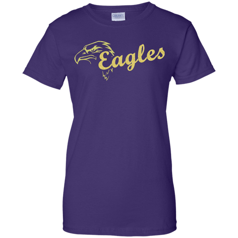 Image of Eagles Ladies' 100% Cotton T-Shirt - DNA Trends