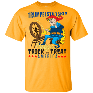 Trumpelstiltskin Trick Or Treat America T-Shirt Halloween Tee (Boys) - DNA Trends