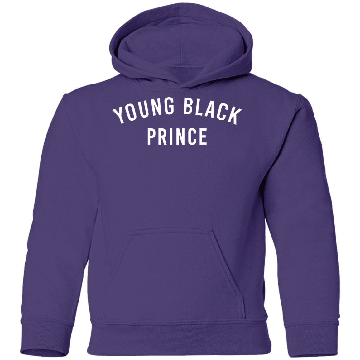 Young Black Prince Youth Pullover Hoodie - DNA Trends