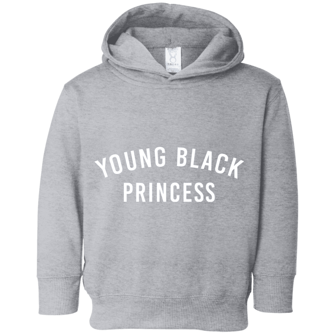 Young Black Princess 3 Toddler Fleece Hoodie - DNA Trends