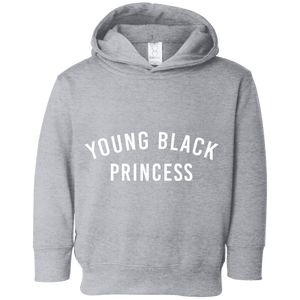 Young Black Princess 3 Toddler Fleece Hoodie - DNA Trends