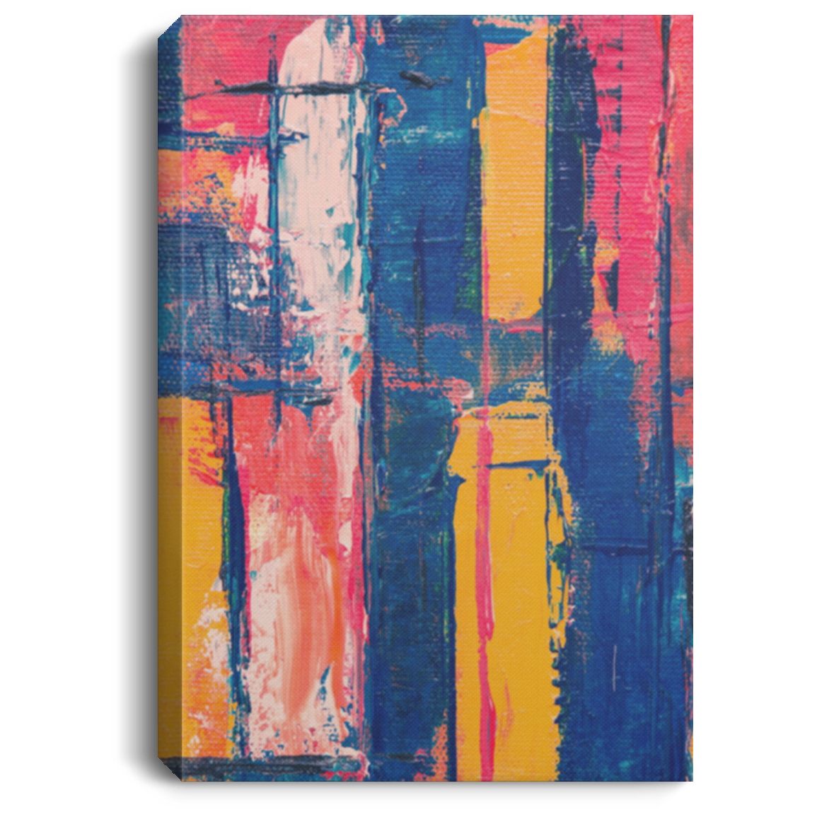 Paint Art Portrait Canvas .75in Frame - DNA Trends