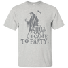 Chill Out I Came To Party Grim Reaper T-Shirt Halloween Tshirt (Men) - DNA Trends
