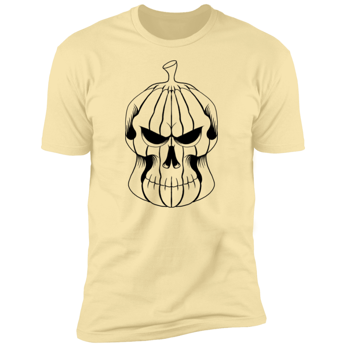 Pumpkin Skull Halloween Costume T-Shirt(Men) - DNA Trends