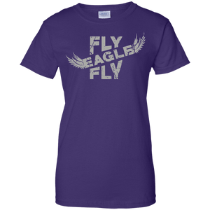 Fly Eagles Fly Ladies' 100% Cotton T-Shirt - DNA Trends