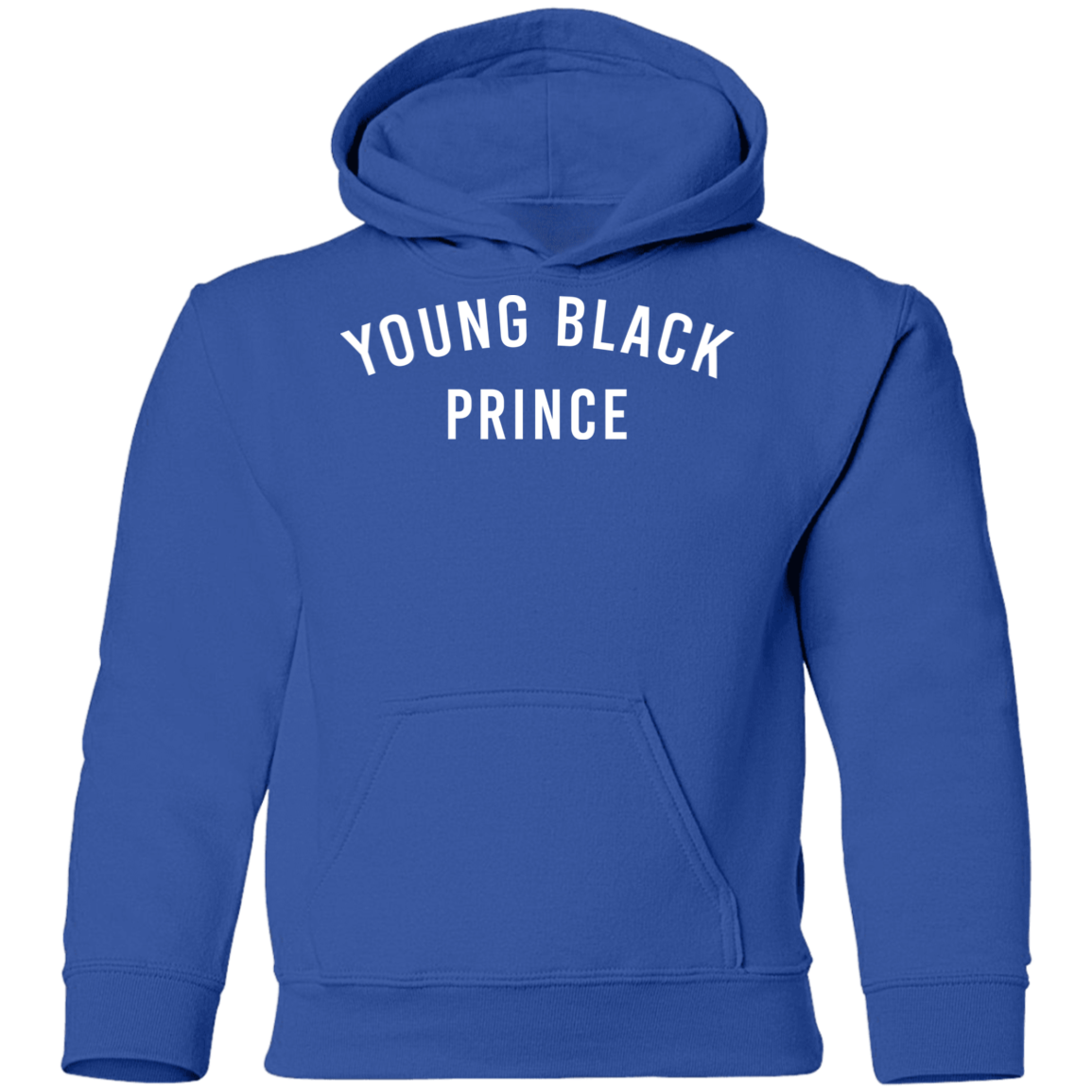 Young Black Prince Youth Pullover Hoodie - DNA Trends