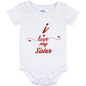 I Love My Sister Baby Onsie - DNA Trends
