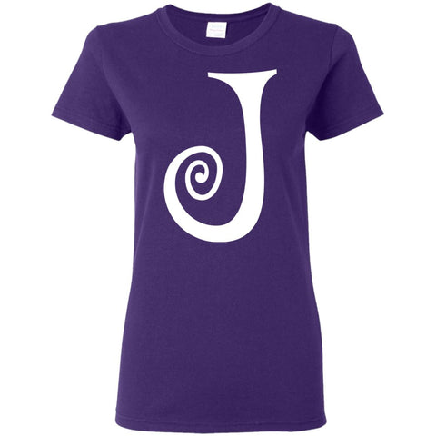 Image of Chipettes "J" Jeannette Letter Print Halloween Costume T-Shirts  (Women) - DNA Trends