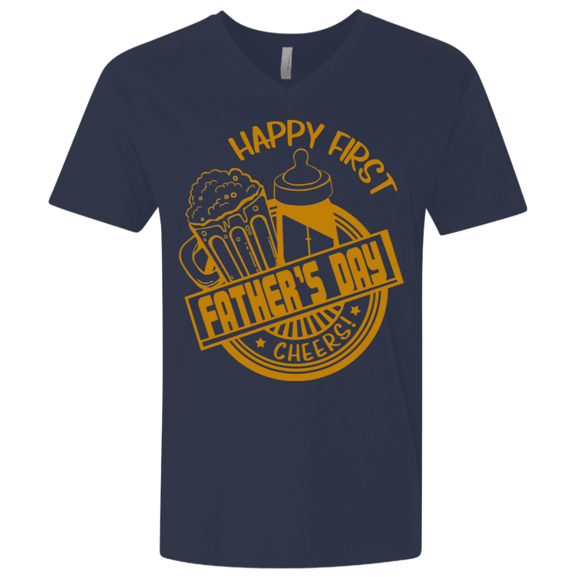 First Father's Day Premium T-Shirt - DNA Trends