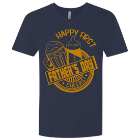First Father's Day Premium T-Shirt - DNA Trends