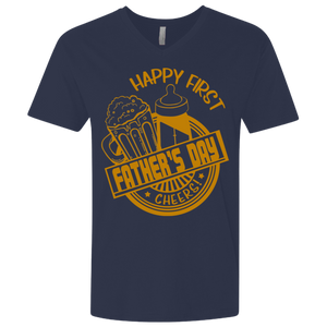 First Father's Day Premium T-Shirt - DNA Trends