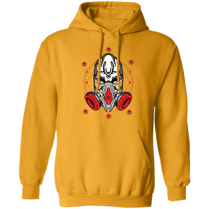 Masked Zombie Halloween Costume Pullover Hoodie - DNA Trends