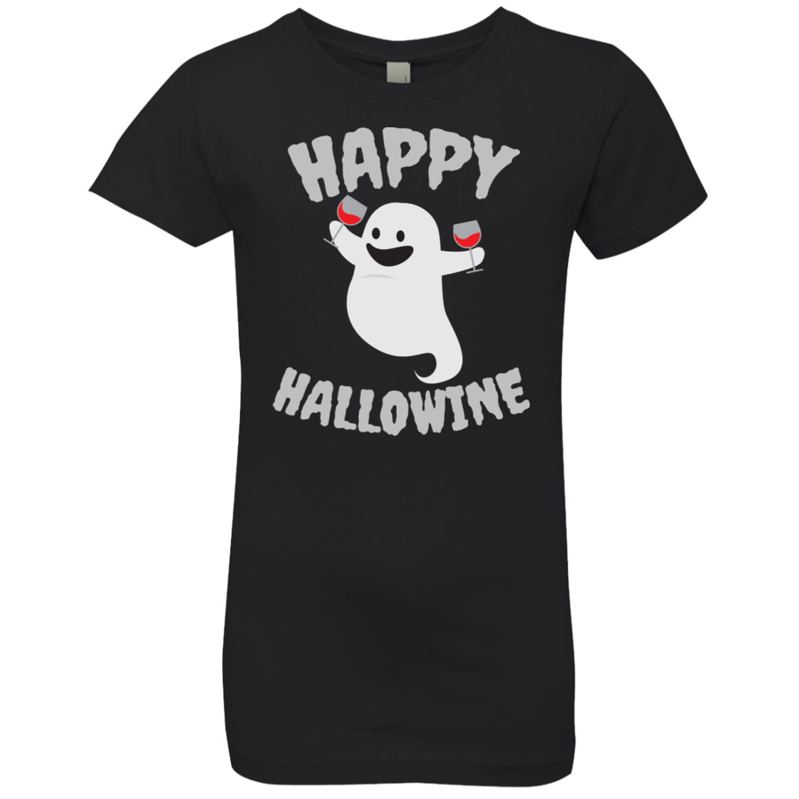 Happy Hallowine  T-Shirt(Girls) - DNA Trends