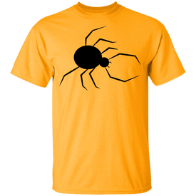 Black Spider Halloween Costume Youth  T-Shirt - DNA Trends