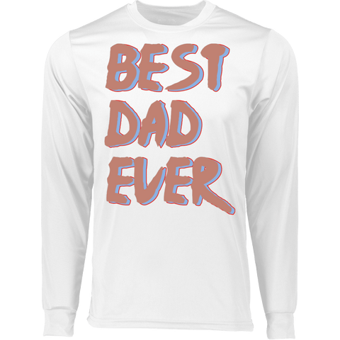 Image of Best Dad Ever LS T-Shirt - DNA Trends
