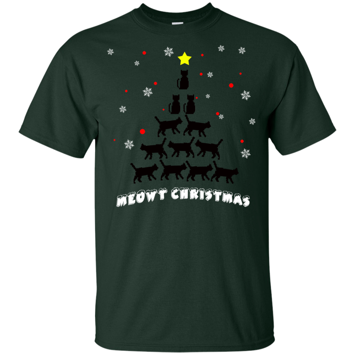 Meowy Christmas Youth Ultra Cotton T-Shirt - DNA Trends