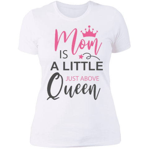 Image of MOM Above Queen Mother's Day Ladies' T-Shirt - DNA Trends