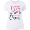 MOM Above Queen Mother's Day Ladies' T-Shirt - DNA Trends