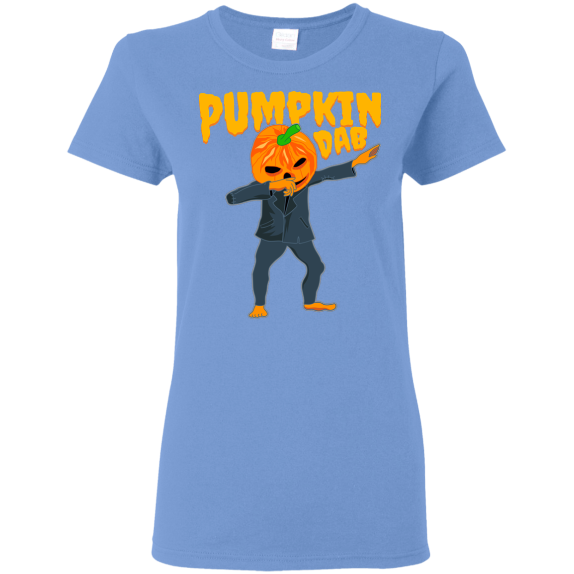 Trendy Pumpkinhead Dab T-Shirt Halloween Shirt (Women) - DNA Trends