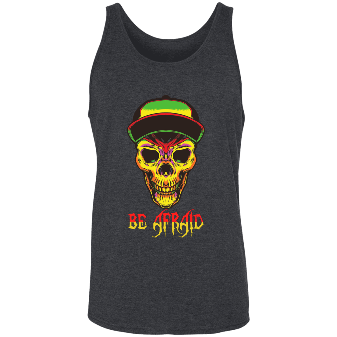 Be Afraid Halloween Costume Unisex Tank - DNA Trends