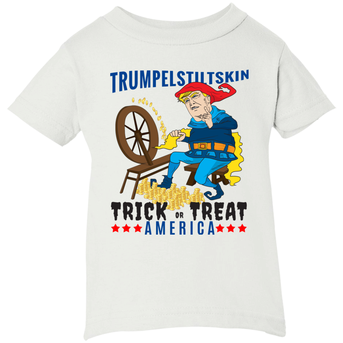 Trumpelstiltskin Trick Or Treat America T-Shirt Halloween (Infants) - DNA Trends