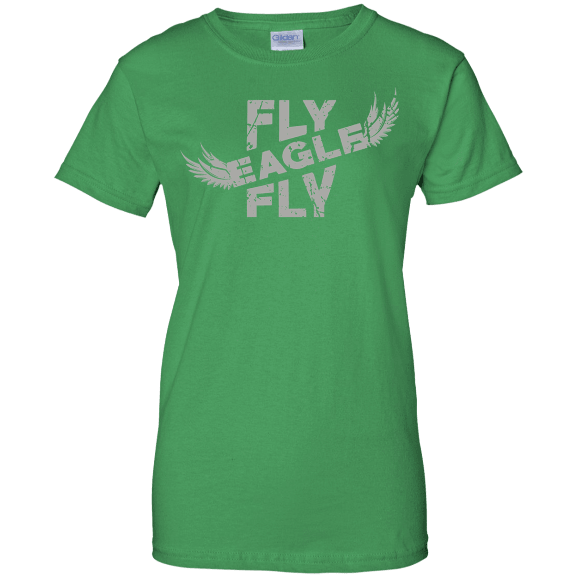 Fly Eagles Fly Ladies' 100% Cotton T-Shirt - DNA Trends