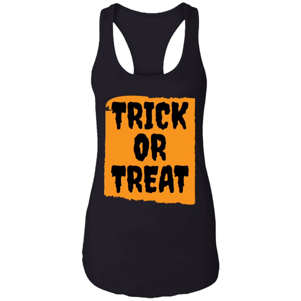 Trick or Treat  Halloween Ladies Tank - DNA Trends