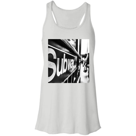 Image of SubWay Flowy Racerback Tank - DNA Trends