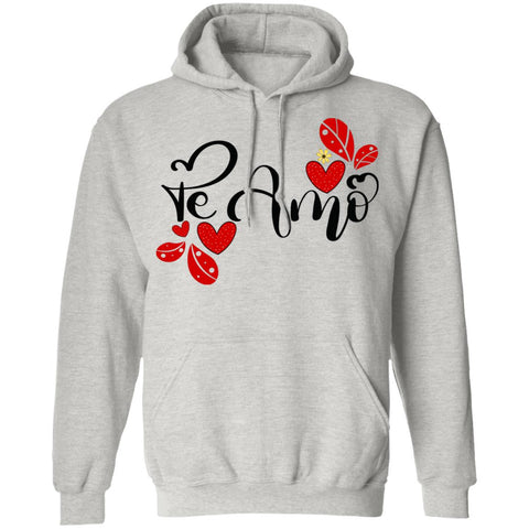 Image of Valentines Day  Te Amo  Pullover Hoodie
