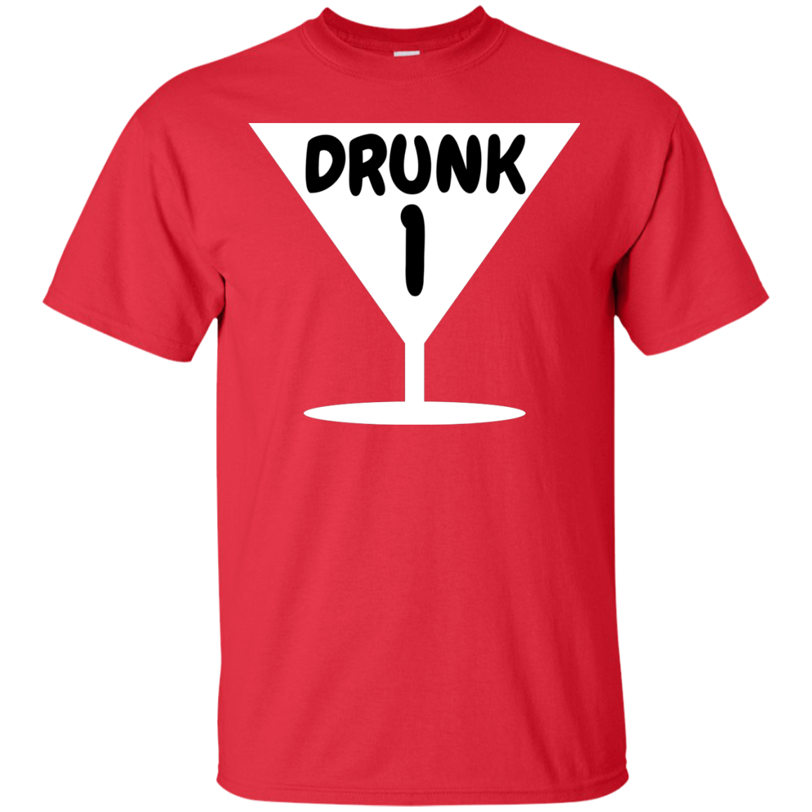 Funny Drunk 1, Thing 1 Halloween Costume Ultra Cotton T-Shirt - DNA Trends