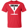 Funny Drunk 1, Thing 1 Halloween Costume Ultra Cotton T-Shirt - DNA Trends