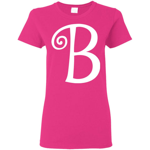 Image of Chipettes "B" Brittany Letter Print Halloween Costume T-Shirts  (Women) - DNA Trends
