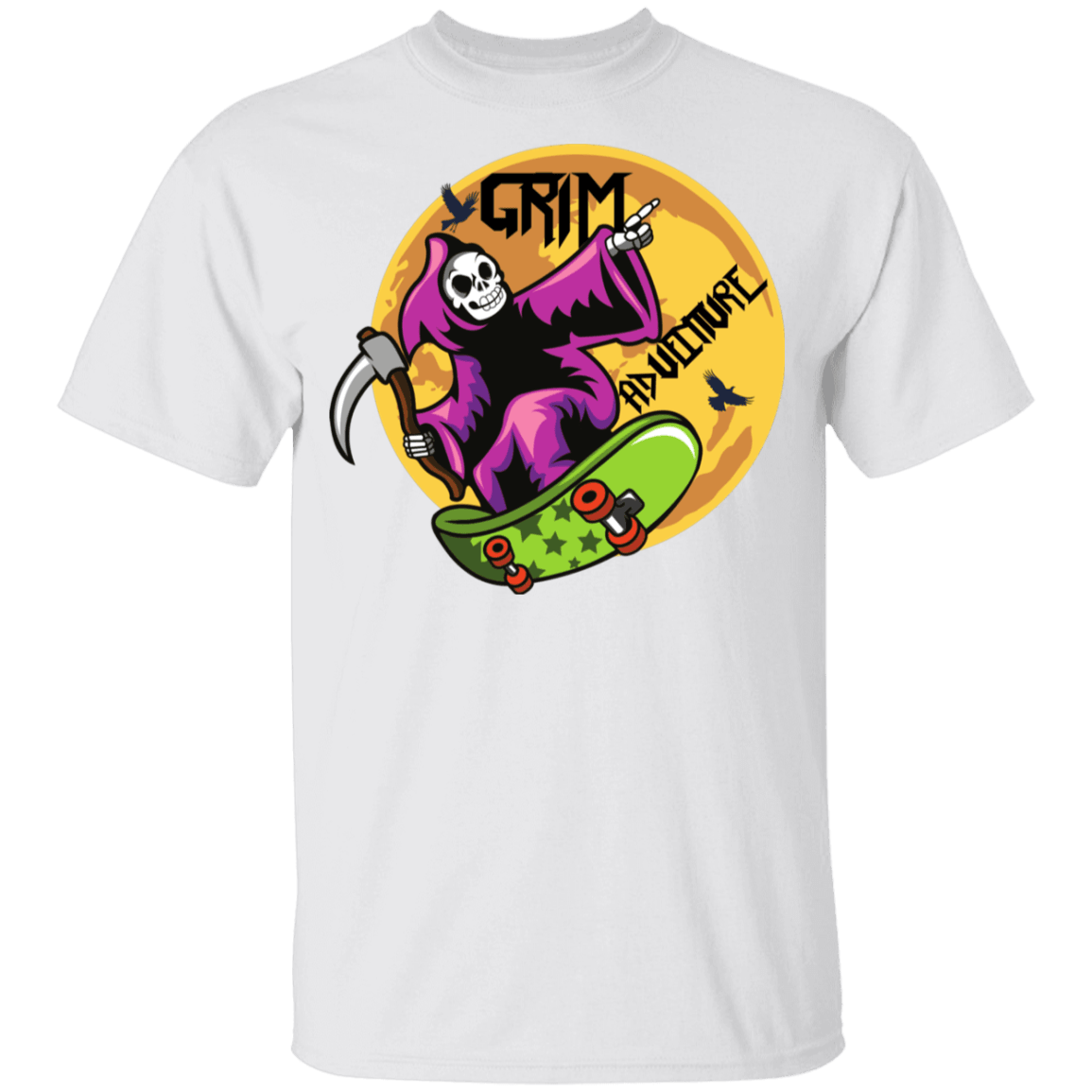 Grim Adventure Halloween Costume Youth  Unisex T-Shirt - DNA Trends
