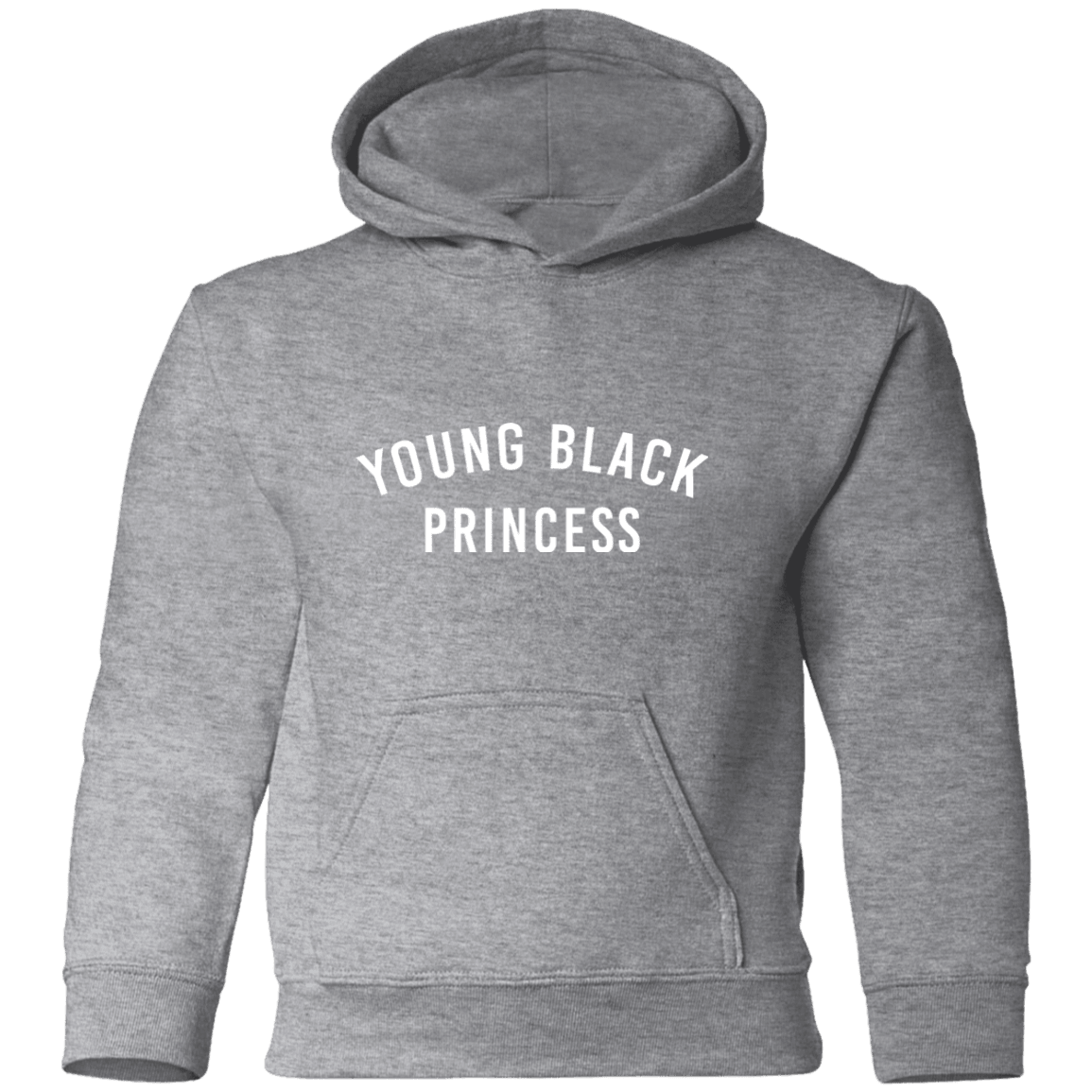 Young Black Princess 2 Cargo Toddler Pullover Hoodie - DNA Trends